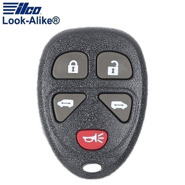 Ilco LAL RKE-GM-5B4 GENERAL MOTORS 5 BUTTON REMOTE KEYLESS ENTRY ILCO-AX00011720